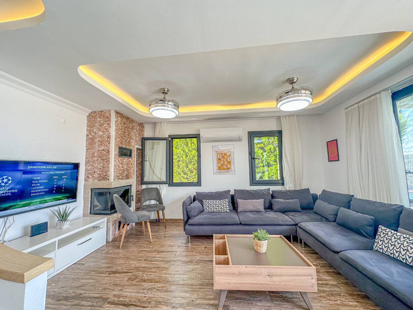 Fethiye Ovacık'ta Merkezi Konumda, Özel Havuzlu, Lüks Villa-34307