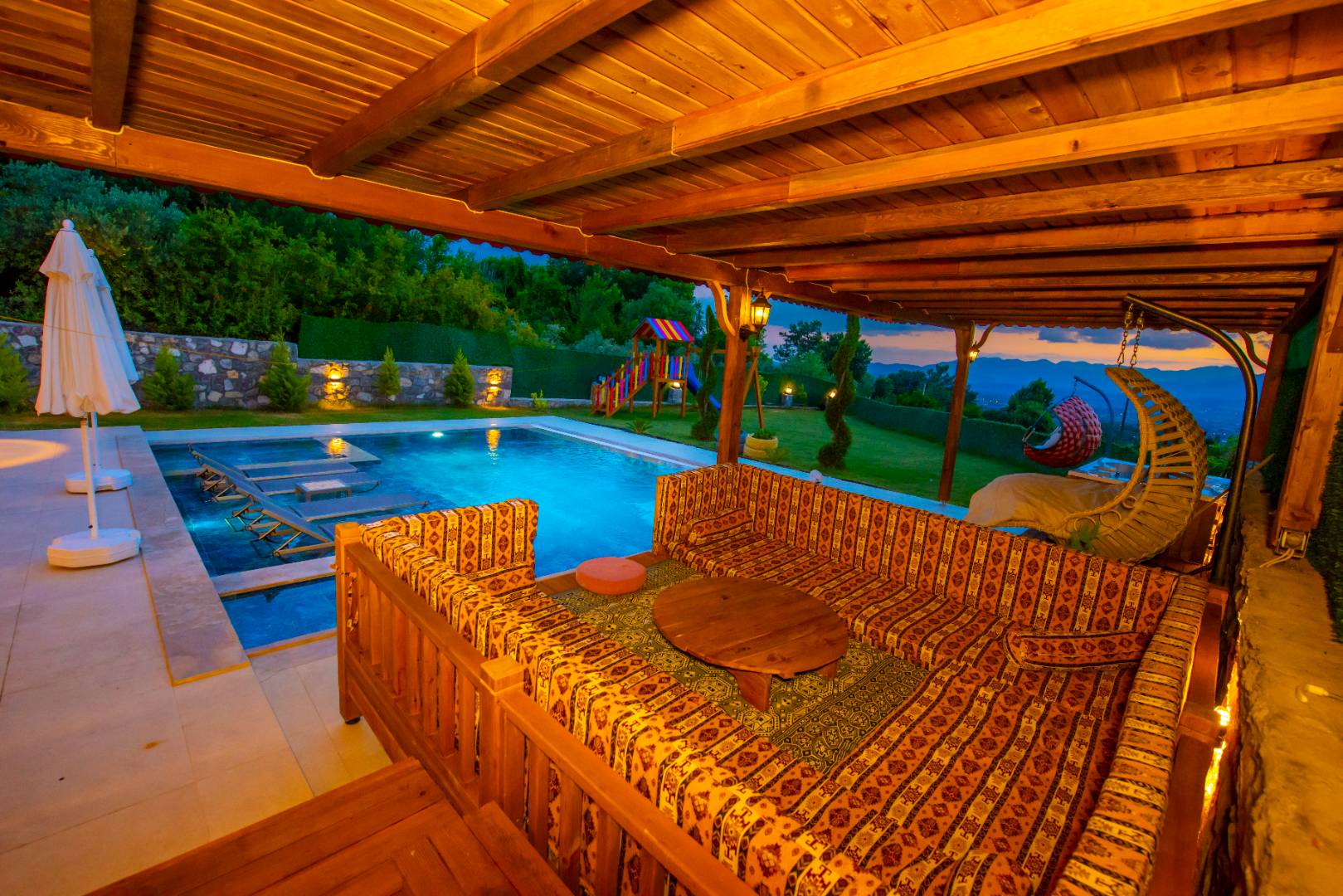 Fethiye Yakaköy'de Nezih Konumda, Özel Havuzlu, Saunalı, Şık Villa-29285