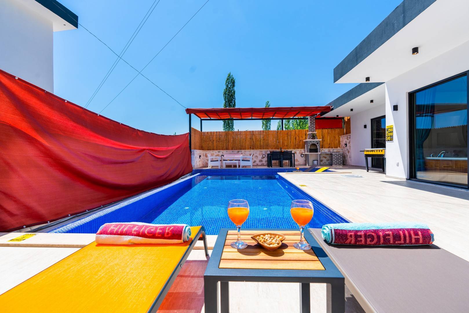 Kaş İslamlar'da Doğa İçerisinde, Özel Havuzlu, Balayı Villası-34073