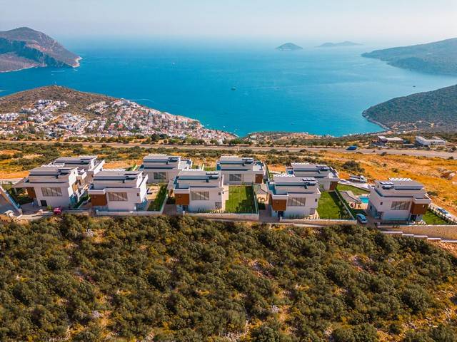 Kaş Kalkan'da Aileler İçin Uygun, Özel Havuzlu, Lüks Tatil Villası