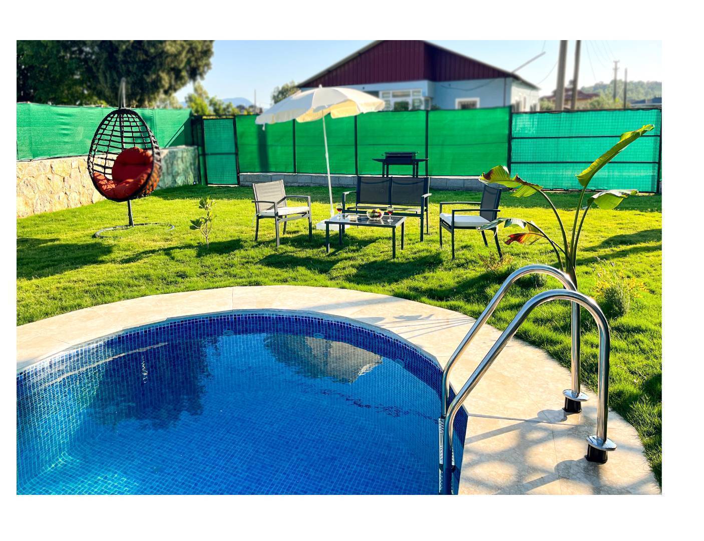 Fethiye Çiftlik'te Plaja Yürüme Mesafesinde, Özel Havuzlu, Şık Villa-34138